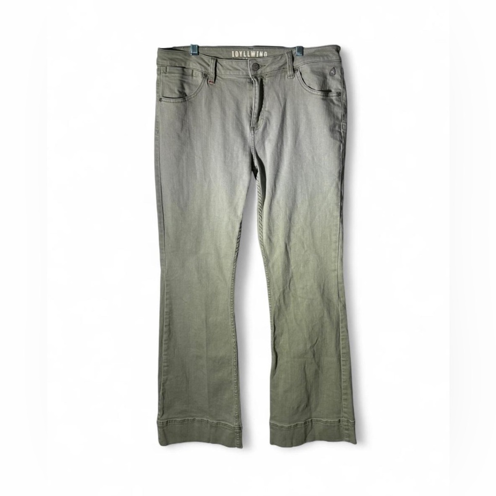 Idyllwind Olive Flare Jeans